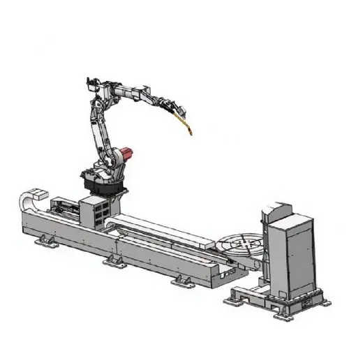 2 Positioner cobot with ground rail