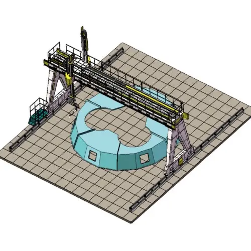 Gantry-Type Teaching-Free Welding Robot (14)